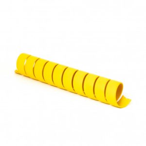 Yellow hose protection spring for Ø38 hose 1''1/2 (price per meter)