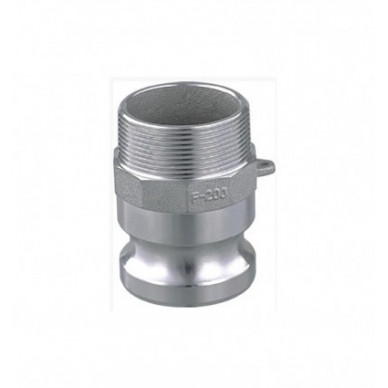 Aluminium camlock adaptor male 2'' BSP