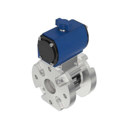 Ø50 pneum. b.valve ps16bar double acting actuator twØ50 - Image 2