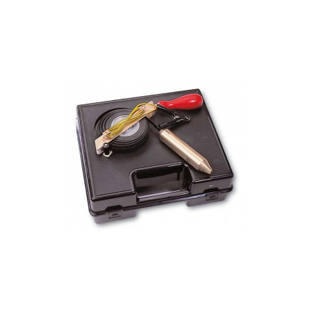 BLACK STAINLESS STEEL RIBBON GAUGE + BRASS OIL SPEC PROBE 20 METERS - Image 2