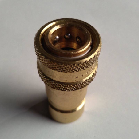 PARKER BRASS COUPLER 1/8" BSP FAMALE - Image 2