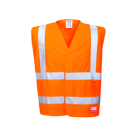 High Visibility Antistatic and Flame Resistant Vest - Image 2