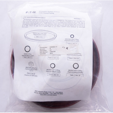 Hydrant coupler seal kit 64900 housing pn/kd649001 - Image 2