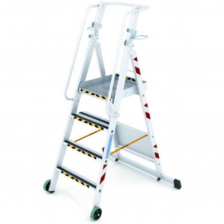 Refuelling step ladder ZARGES 4+1 PTF: 130cm - Image 3